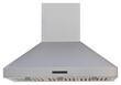 Windster Hood - 48" Convertible Range Hood - Stainless Steel - Larger Front