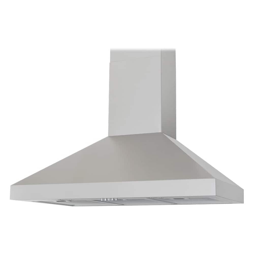Alt View 11. Windster Hoods - 30" Convertible Range Hood - Stainless steel.