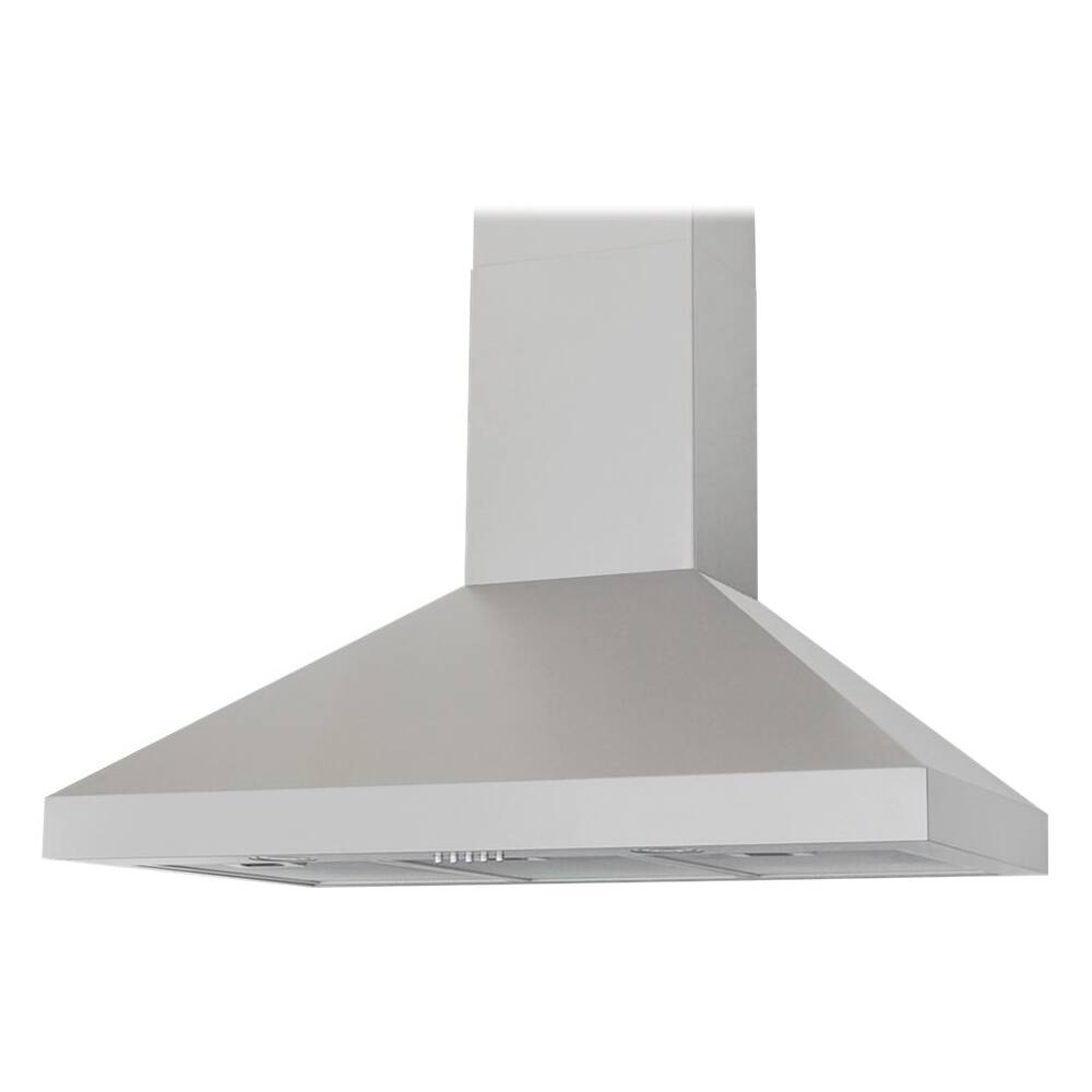 Alt View 11. Windster Hoods - 30" Convertible Range Hood - Stainless steel.