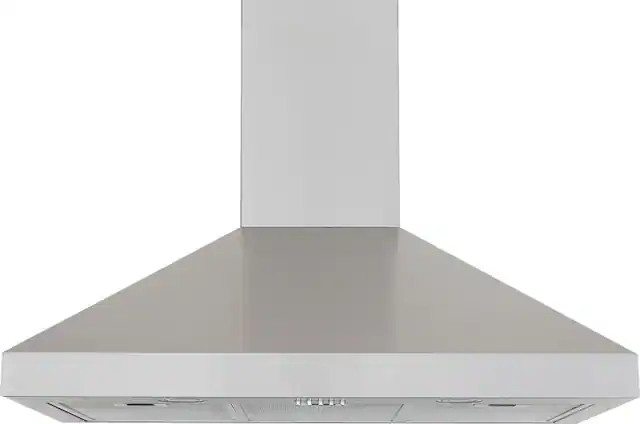 Front. Windster Hoods - 36" Convertible Range Hood - Stainless steel.