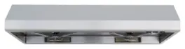 Windster Hoods - 42 inches - Convertible - Under cabinet Range Hood - Stainless Steel