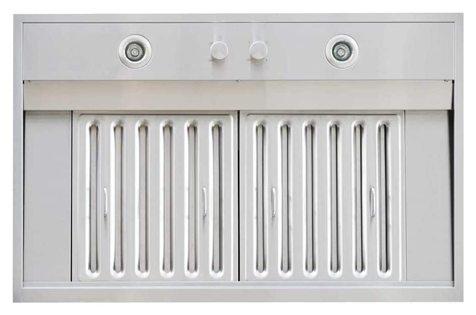 Front. Windster Hoods - 30" Externally Vented Range Hood - Stainless steel.