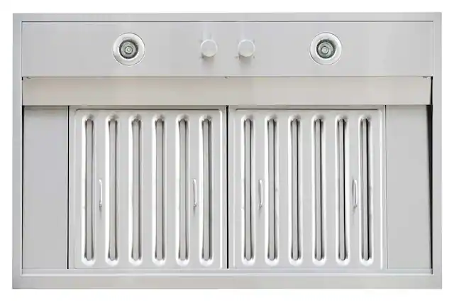 Front. Windster Hoods - 36" Range Hood - Stainless steel.