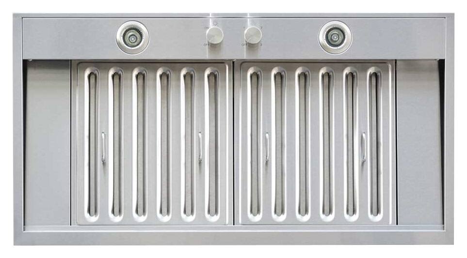 Windster Hoods - 36 inches - Externally Vented - Range Hood Insert - Stainless Steel