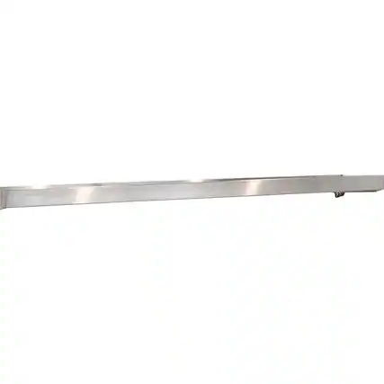 Front. Viking - 24” High Shelf Back Panel - Silver.