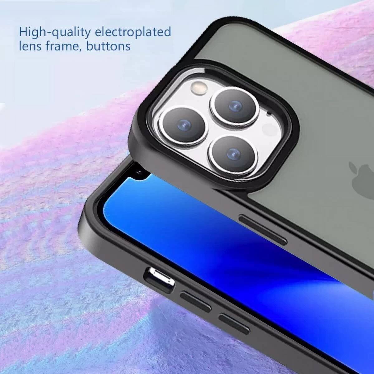 High-quality electroplated lens frame, buttons