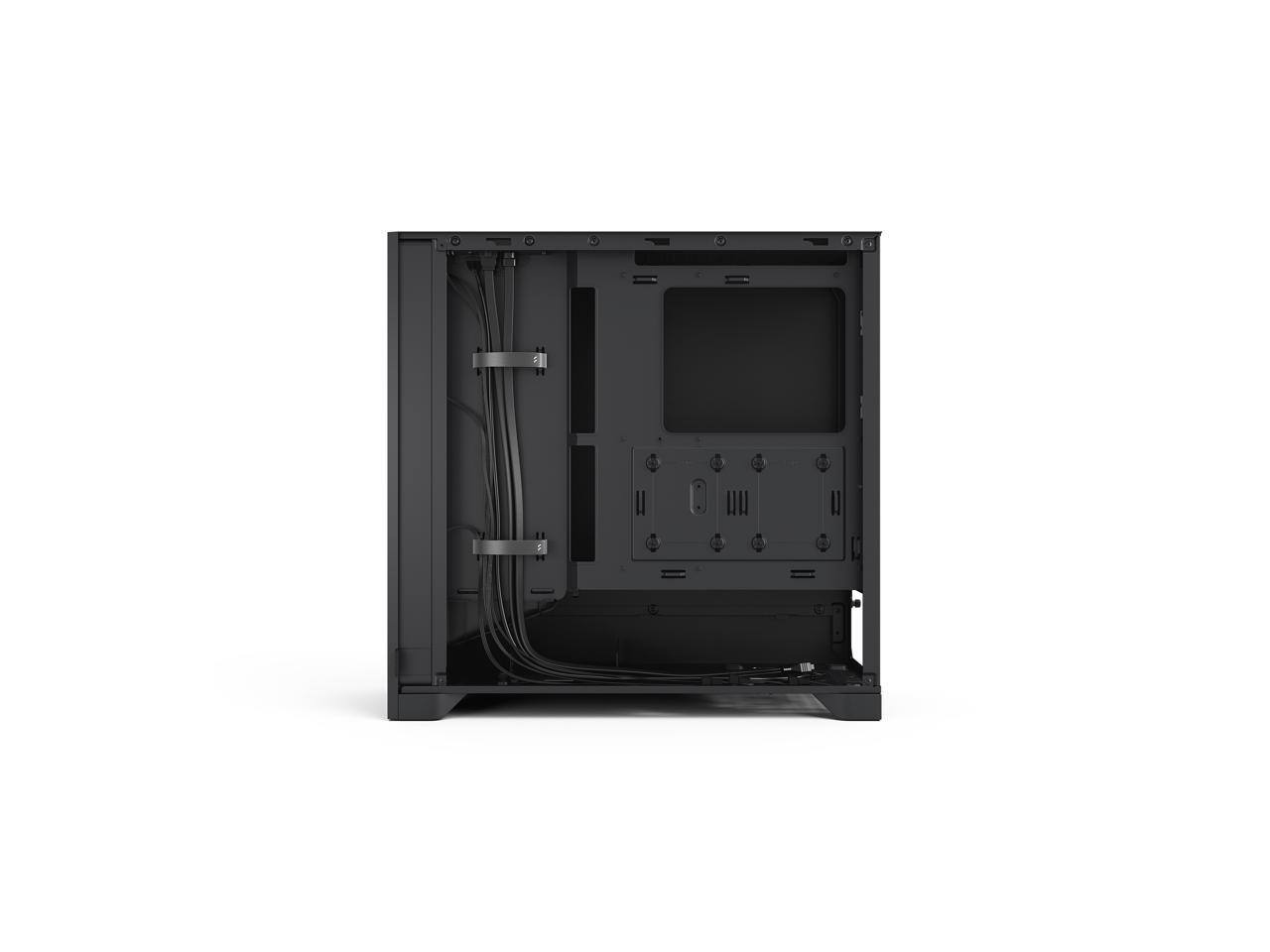 Alt View 7. Fractal Design - Fractal Design Pop 2 Air Black - Mesh Front, 3x 120mm Fans, Spacious ATX/mATX/ITX Case - Black.