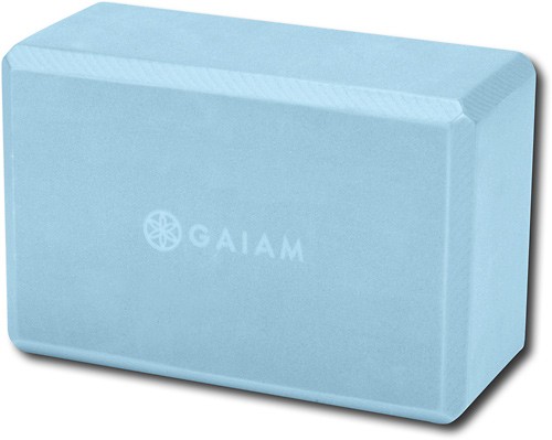 Best Buy: Gaiam Yoga Block Robin's-Egg Blue 13390730