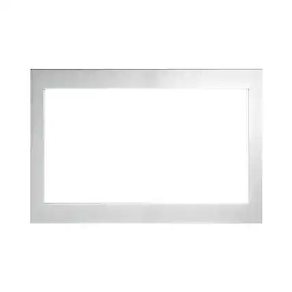 Front. Viking - 30" Professional Built-in Trim Kit - Stainless Steel.