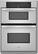 Front Standard. Whirlpool - 30" Single Electric Wall Oven with Built-In Microwave - Stainless-Steel.