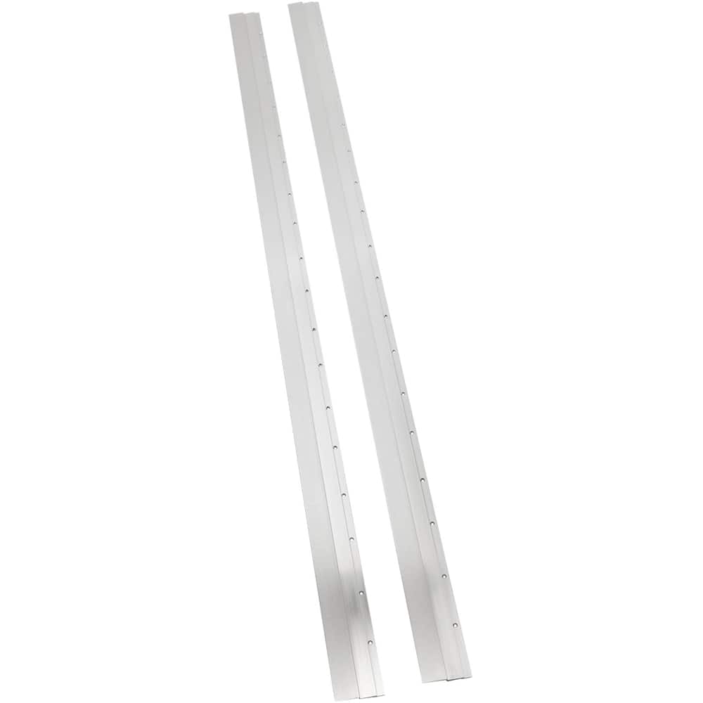 Front. Viking - Trim Kit for Professional VCSB483DSS Refrigerator/Freezer - Stainless Steel.