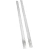 Front. Viking - Trim Kit for Professional VCSB483DSS Refrigerator/Freezer - Stainless Steel.