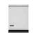 Front. Viking - Professional Dishwasher Door Panel - Stainless Steel.