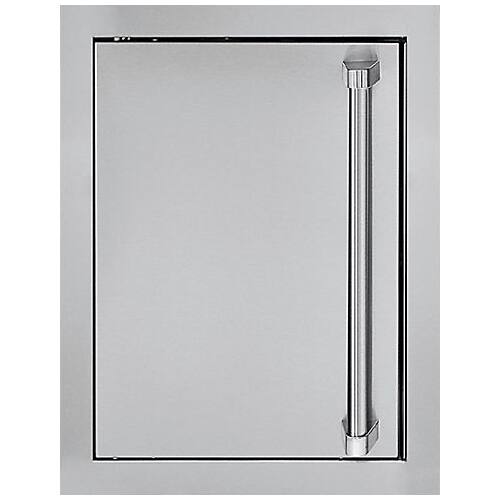 Front. Viking - Outdoor Series 16" Access Door - Stainless Steel.