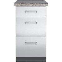 Viking - 30" Outdoor Base Cabinet - Stainless Steel - Front_Zoom