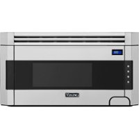 Viking - 1.5 Cu. Ft. Over-the-Range Microwave - Stainless Steel - Front_Zoom