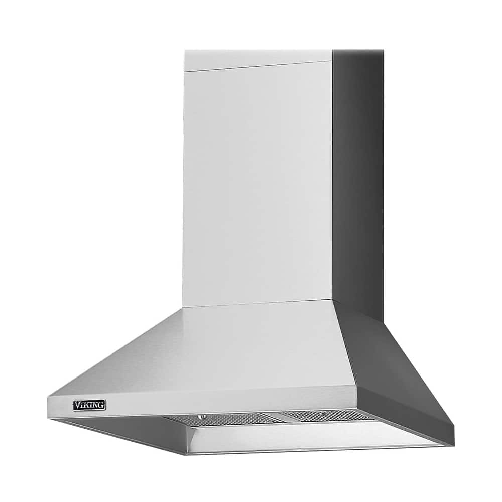 Front. Viking - 3 Series 30" Convertible Range Hood - Stainless Steel.