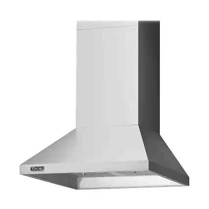 Front. Viking - 3 Series 30" Convertible Range Hood - Stainless Steel.