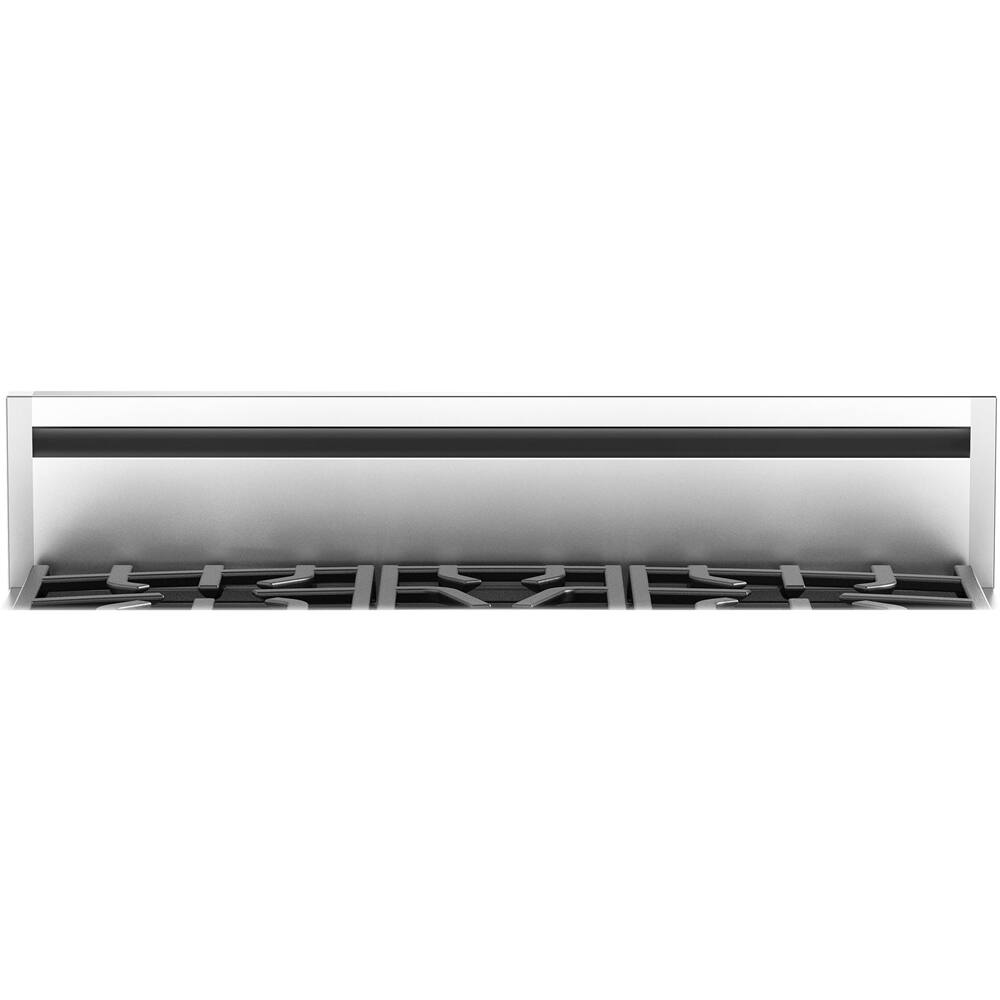 Front. Viking - Backguard for 3 Series RVGR33015BSS - Stainless Steel.