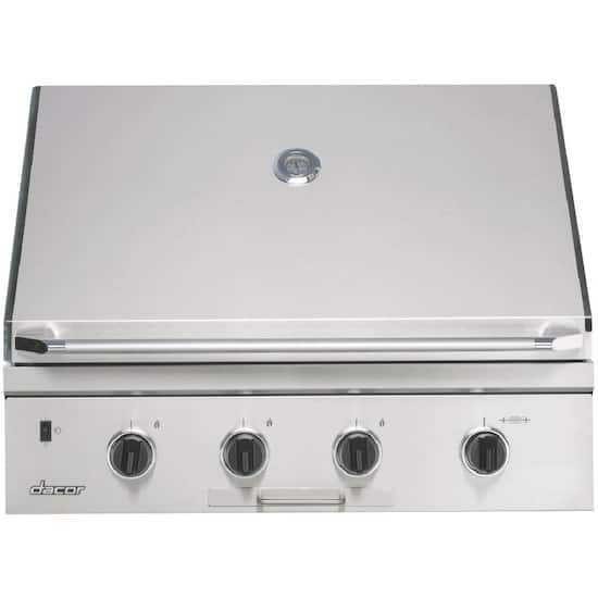 Dacor Discovery 36 Built In Gas Grill Stainless Steel Obs36 Ng Best Buy