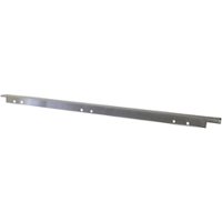 30" Countertop Rear Trim for Viking Ranges and Rangetops - Stainless steel - Front_Zoom