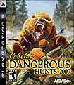 Front Detail. Cabela's Dangerous Hunts 2009 - PlayStation 3.