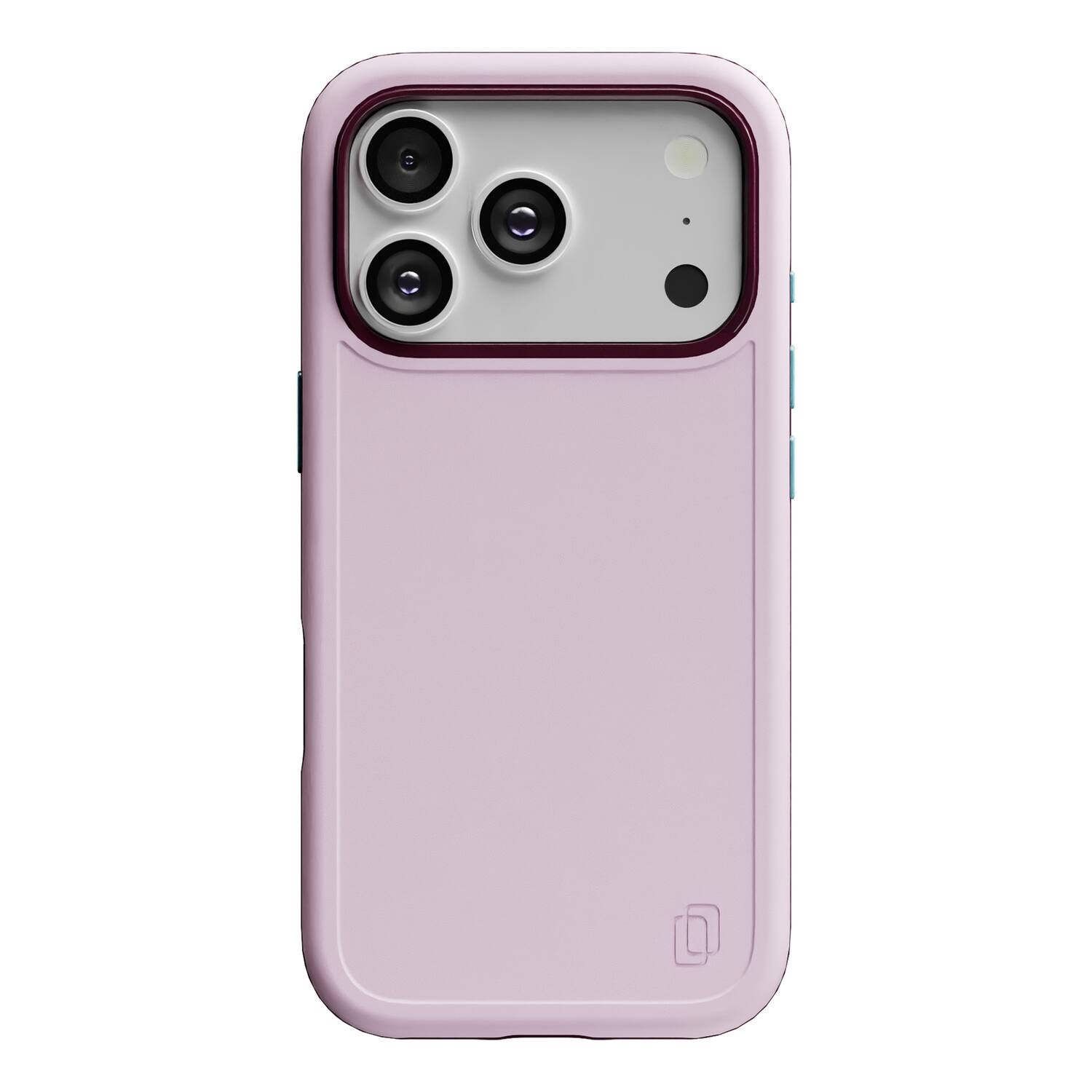 Alt View 1. Cellhelmet - Fortitude Series MagSafe Compatible Case for iPhone 17 Pro - Rose Quartz.