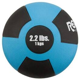 Amber Sporting Goods - SPORTS Rubber Medicine Ball - 2.2 lb. - Light 1266283 - Blue