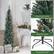 Snowy Green Leaves Plump Pine Cones Folding Metal Stand