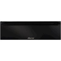 Dacor - Renaissance Epicure 30" Warming Drawer - Black Glass with Black Handle - Front_Zoom