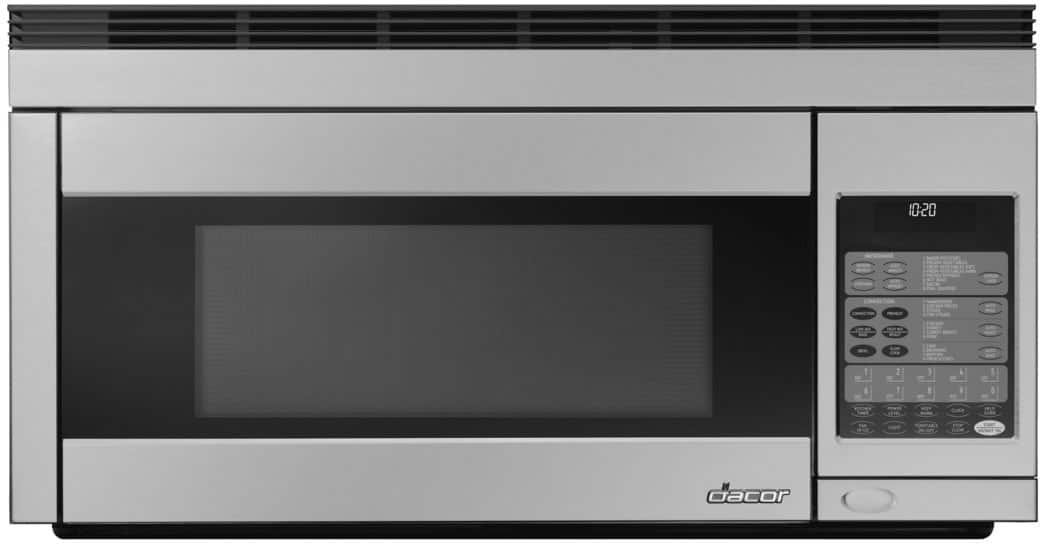 Dacor - 1.1 Cu. Ft. Convection Over-the-Range Microwave with Sensor Cooking - Stainless Steel - Front_Zoom