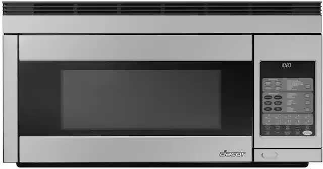 Front. Dacor - 1.1 Cu. Ft. Convection Over-the-Range Microwave with Sensor Cooking - Stainless Steel.