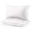 Front. COQOOL - Queen Size Pillows Set of 2 - Luxury Hotel Bed Pillows for Sleeping - White.