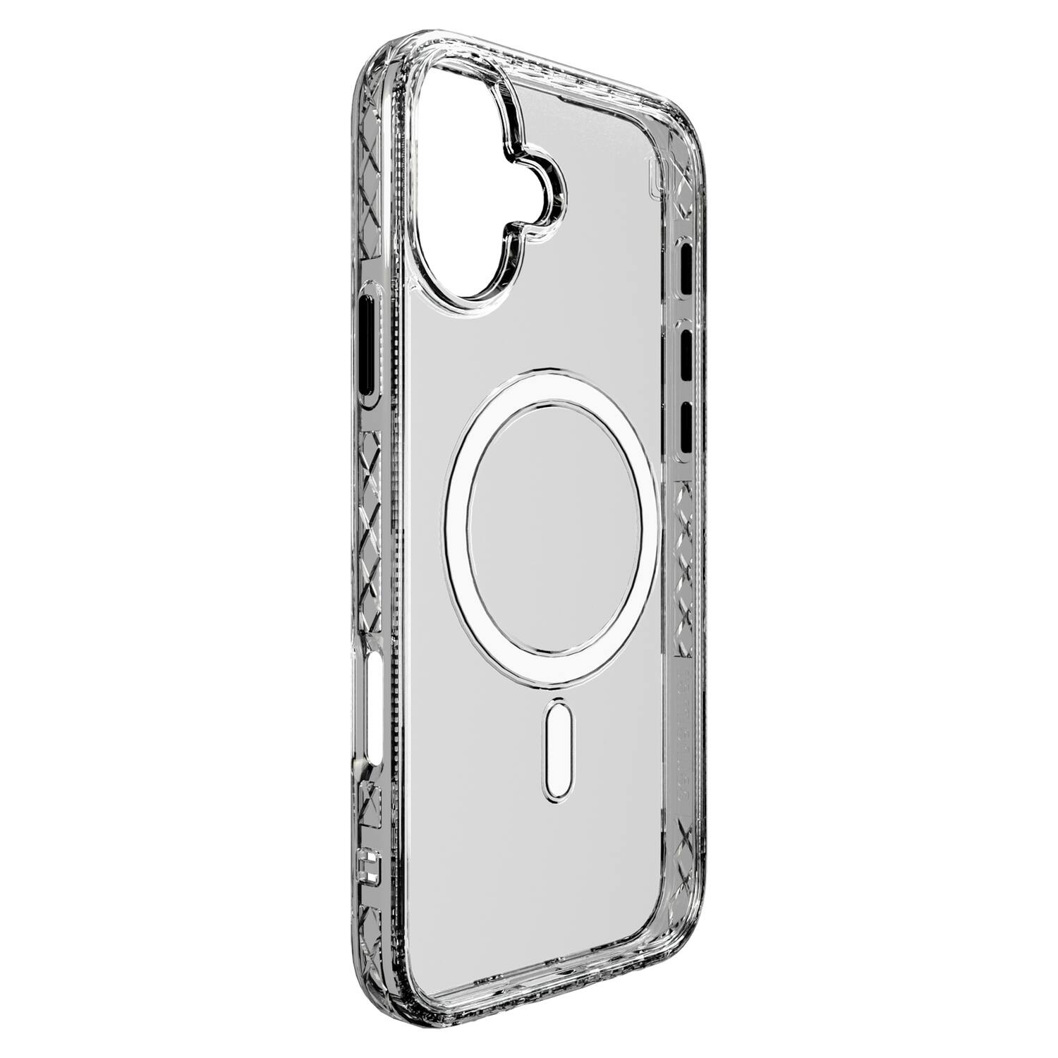 Alt View 1. Cellhelmet - Magnitude Series MagSafe-Compatible Case for iPhone 16 Plus Crystal Clear - Crystal Clear.