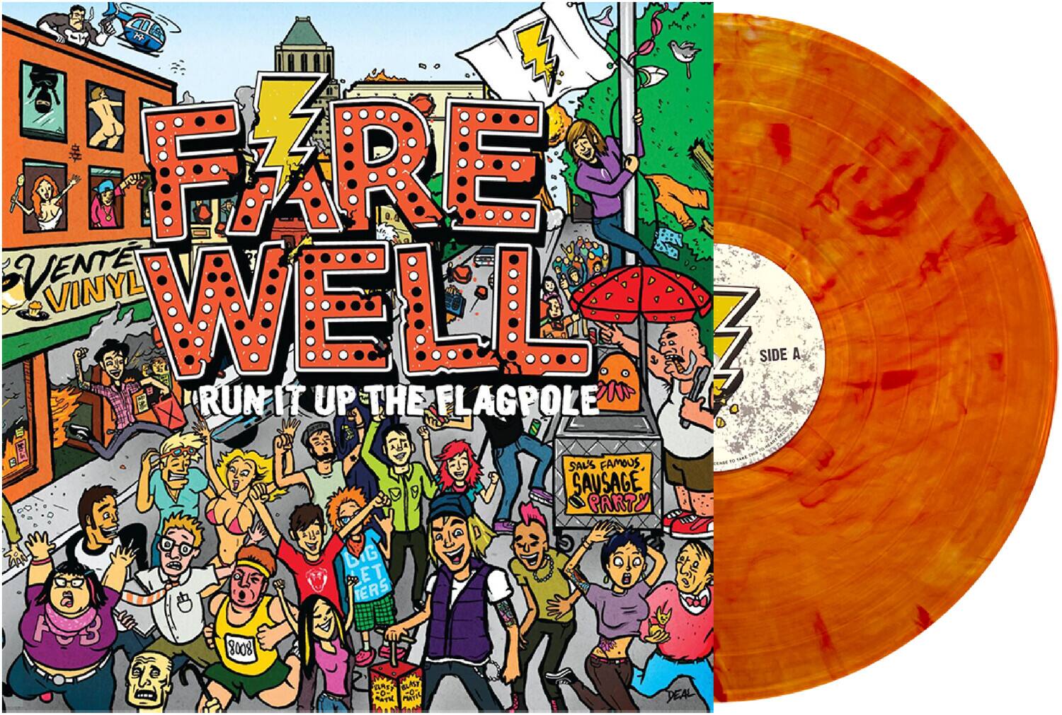 Farewell - Run It Up The Flagpole  - VINYL LP