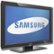 Angle Standard. Samsung - 55" Class / 1080p / 120Hz / LCD HDTV - Black/Charcoal.