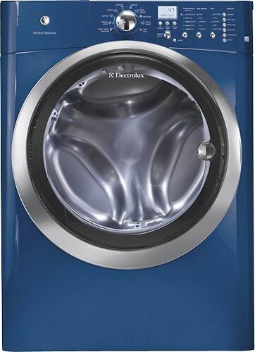Front Standard. Electrolux - 4.0 Cu. Ft. 11-Cycle Large Capacity Washer - Mediterranean Blue.