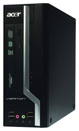 Front Standard. Acer - Veriton 6 Series Desktop - 4GB Memory - 500GB Hard Drive.