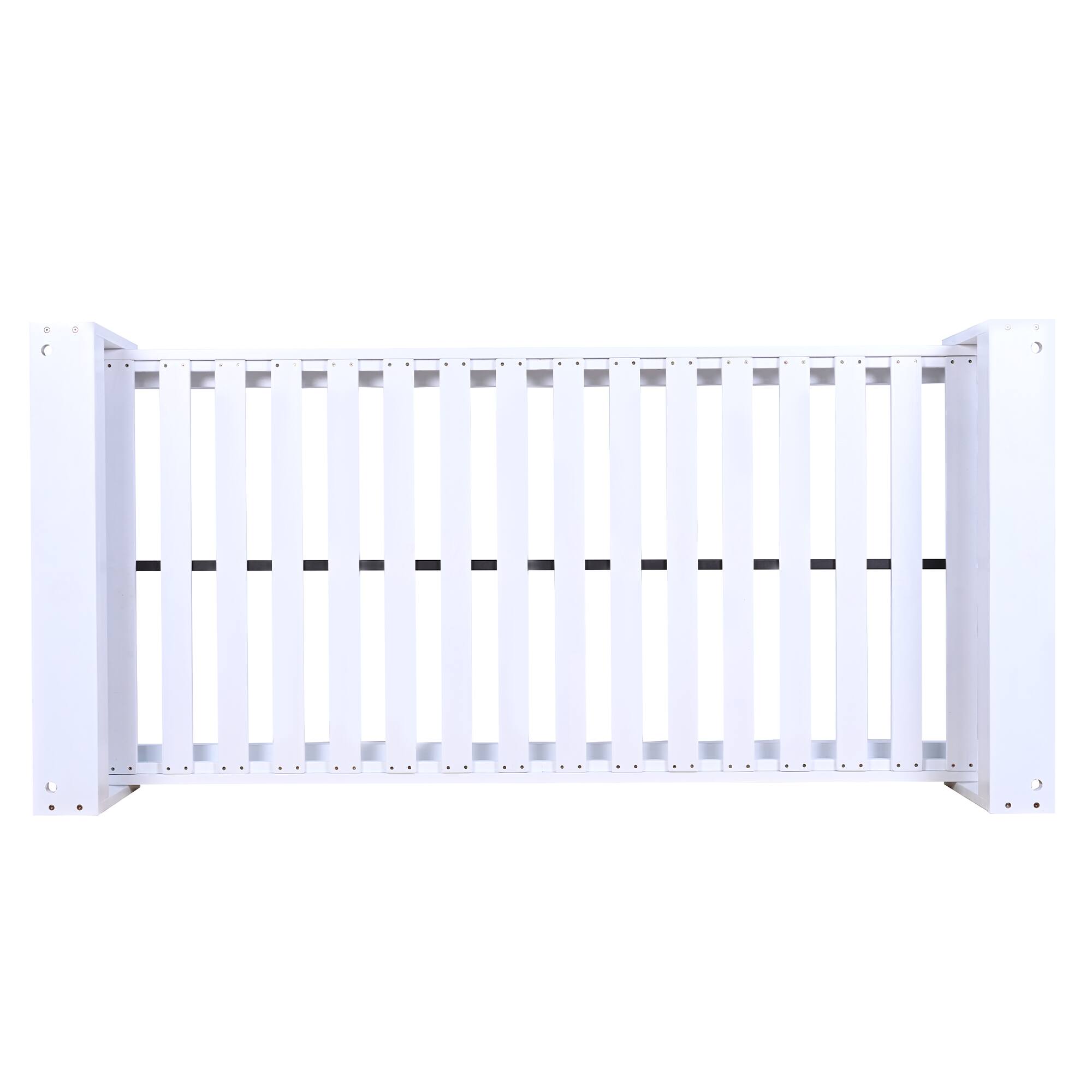 Alt View 8. GOODSILO - Twin Size Porch Swing Bed - Acacia Wood Swing Frame with Hemp Ropes for Garden & Backyard - White.