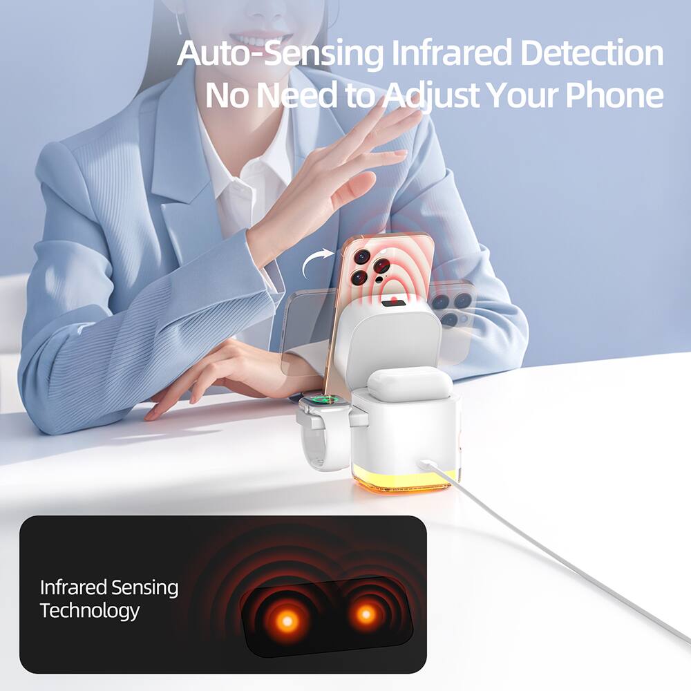 Auto-Sensing Infrared Detection  
No Need to Adjust Your Phone  

Infrared Sensing Technology