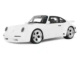 2024 Strosek GIGA (Porsche 911) White 1/18 Model Car by GT Spirit