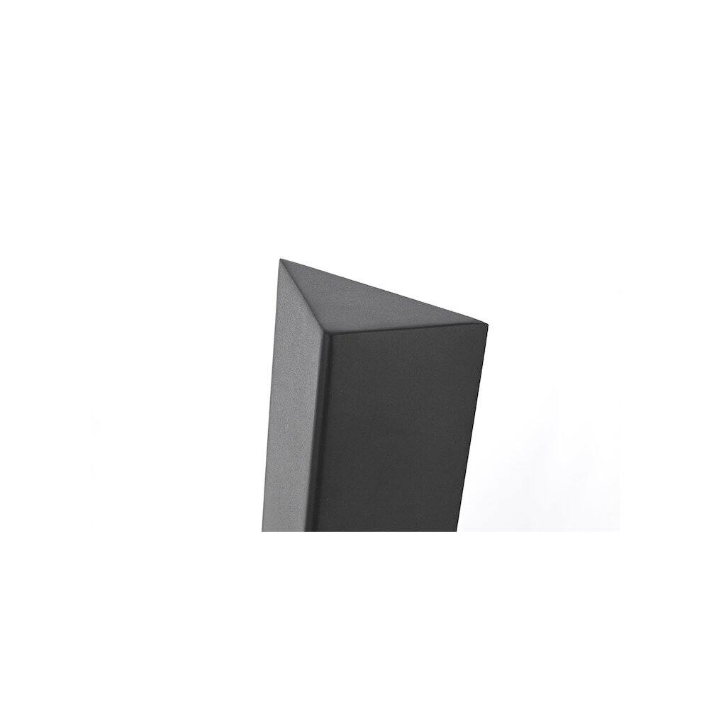 Left. Elegant Lighting - Troy 4.5 x 18 inch Outdoor Wall Sconce in Black - Black.