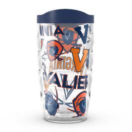 Tervis - Virginia Cavaliers 10oz. Allover Classic Wavy Tumbler - Multicolor
