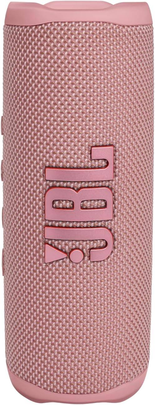 Front. JBL - JBL Flip 6, Pink Portable & Durable Bluetooth Speaker Includes Noise-Canceling Speakerphone Voice Assistant Connect.