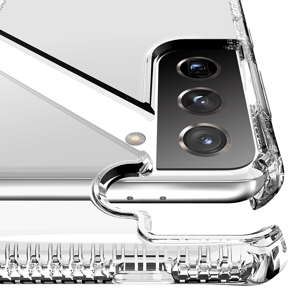 Alt View 5. Itskins - Spectrum Clear Case for Samsung Galaxy S21 (4G/5G) - Clear.