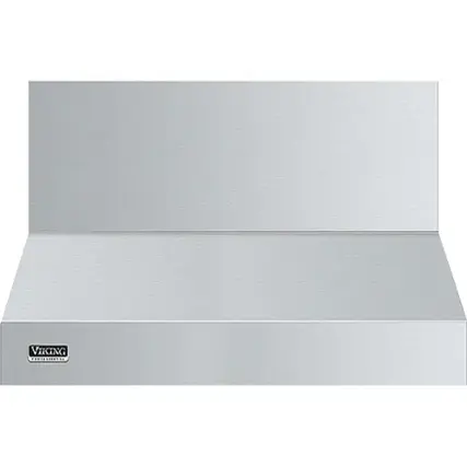 Front. Viking - 42" Duct Cover for Wall Hoods - Stainless Steel.