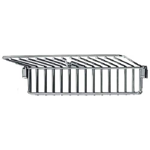 Front. Viking - 30" Warming Shelf Panel - Stainless Steel.