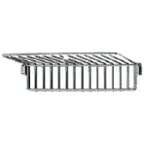 Front. Viking - 30" Warming Shelf Panel - Stainless Steel.