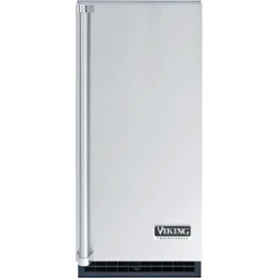 Viking - 15" Undercounter/ Freestanding Nugget Ice Machine - Silver - Front_Zoom