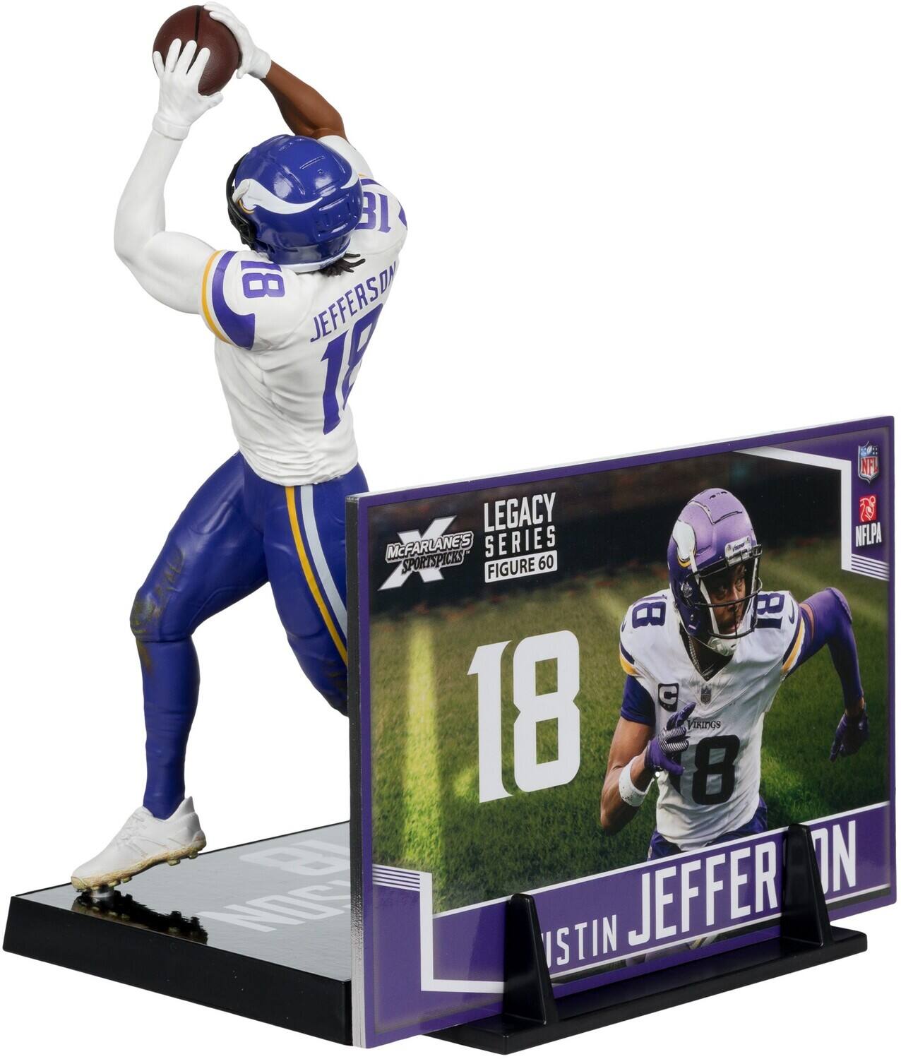 B1 18 JEFFERSON I7 NF LEGACY T8 MCFARLANE'S SERIES NFLPA F SPORTS FIGURE 60 8 8I C 18 8 Vikings